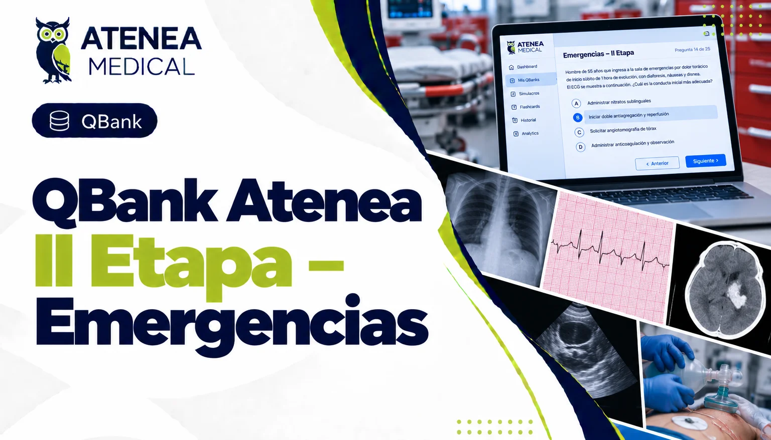 Qbank Atenea II Etapa - Emergencias