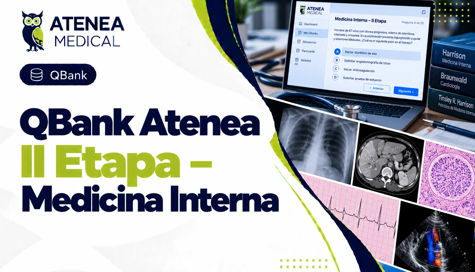 Qbank Atenea II Etapa - Medicina Interna