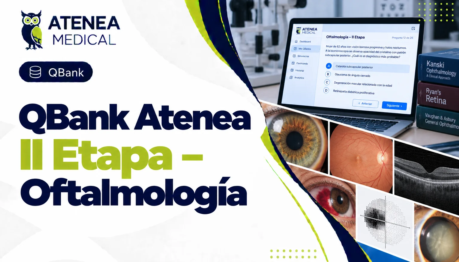 Qbank Atenea II Etapa - Oftalmología